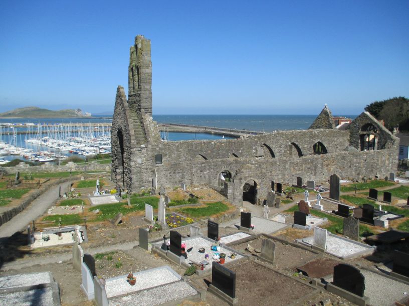 Sutton Howth Howth Cliff Walk to Sutton Cross, Howth Abbey, Seals in Howth harbour ...