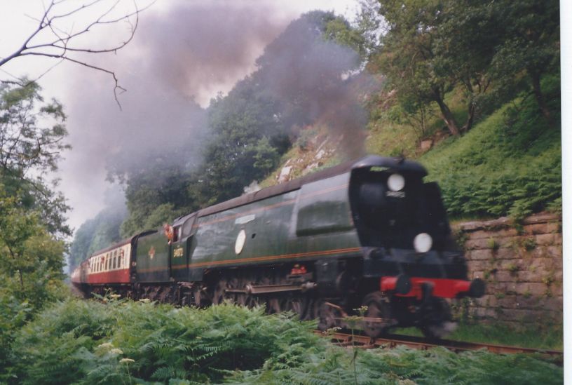 history of 34072 257 SQUADRON West Country Battle of Britain Class ...