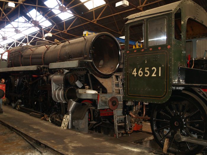 46521 Ivatt Class Mogul 2F/2MT 2-6-0 steam locomotive mixed traffic ...