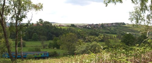 19. A trip on The Esk Valley Whitby-Middlesbrough Railway Line, River ...