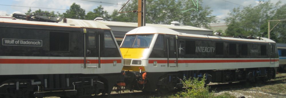 Operational History of Class 90 GEC Bo-Bo Electric Locomotives, Driving ...
