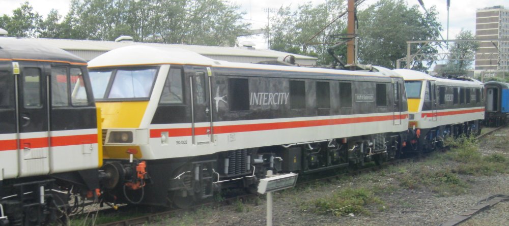 Operational History of Class 90 GEC Bo-Bo Electric Locomotives, Driving ...